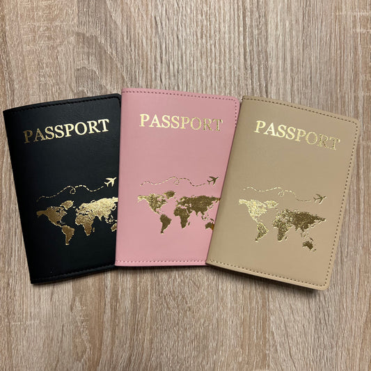 Lot de 3 porte passeport